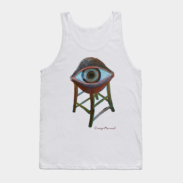 Eye on the bench 2 Tank Top by diegomanuel